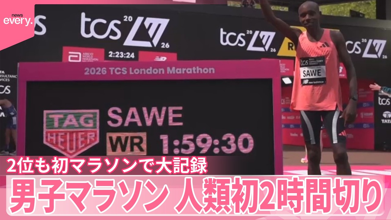 とうとう人類マラソンで2時間切った!?