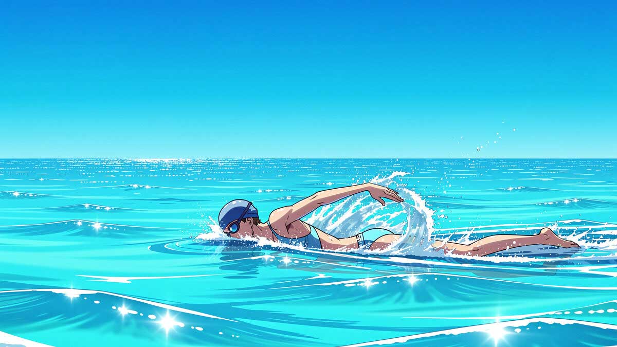 クロールのスカーリングのトレーニングにこれはいいかも！